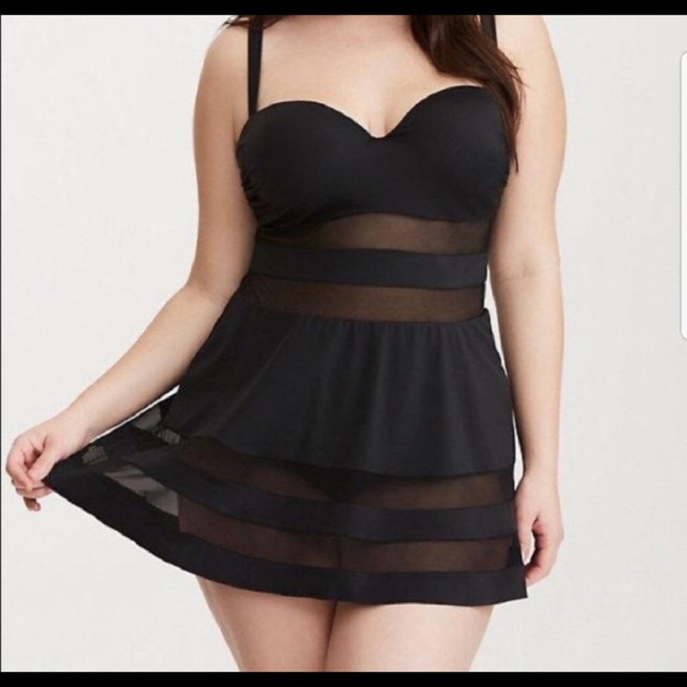Torrid 6x swim dress